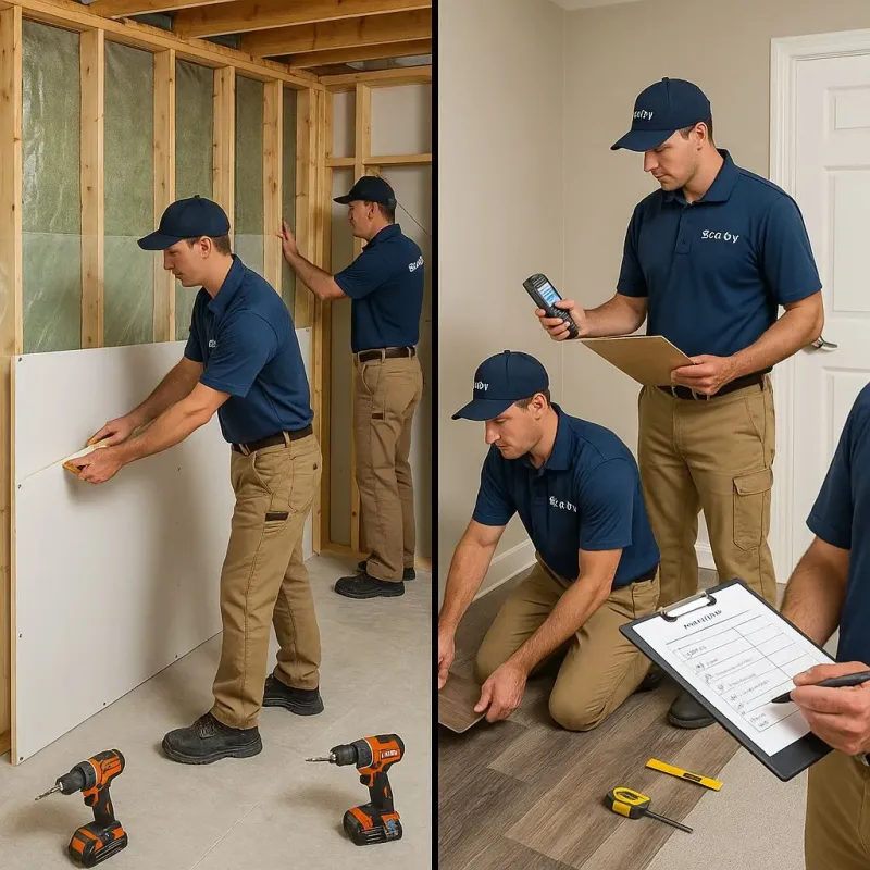 Repairs and Reconstruction process in Leesburg, AL